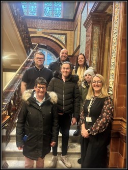 Pictured: Some of the DurhamEnable team and Connect to Work participants who took part in the event.